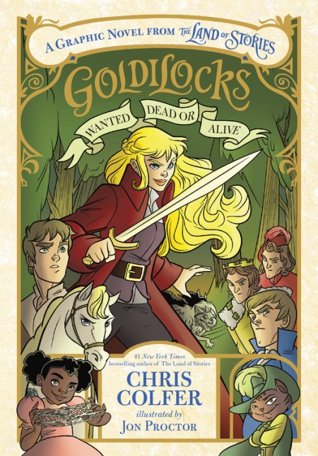 Goldilocks wanted dead or alive Chris Colfer