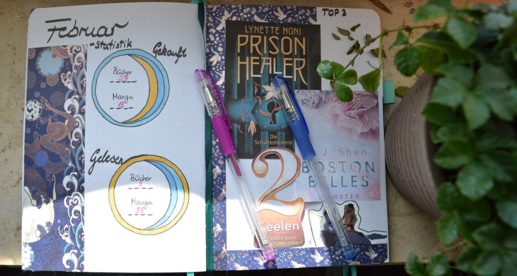 Lesemonat Februar 2022(Leserückblick, Neuzugänge, Unpackings) 9 ReadingJournal Februar01