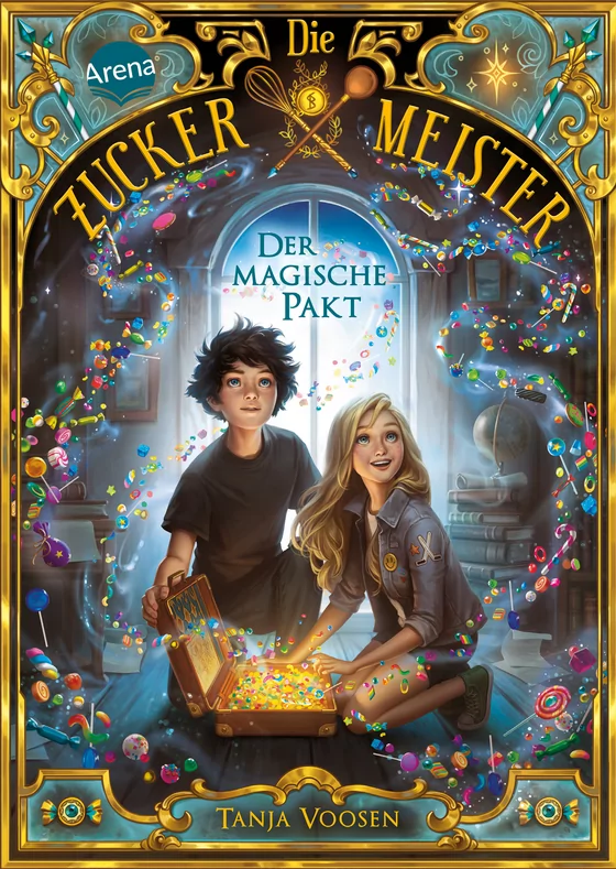 Top Ten Thursday: Bücher mit Lebensmittel auf dem Cover 5 Die Zuckermeister Der magische Pakt Tanja Voosen