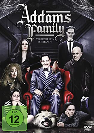 Addams Family Filmcover DVD