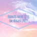 Franzis neue Titel im August 2022 3 08 August Header