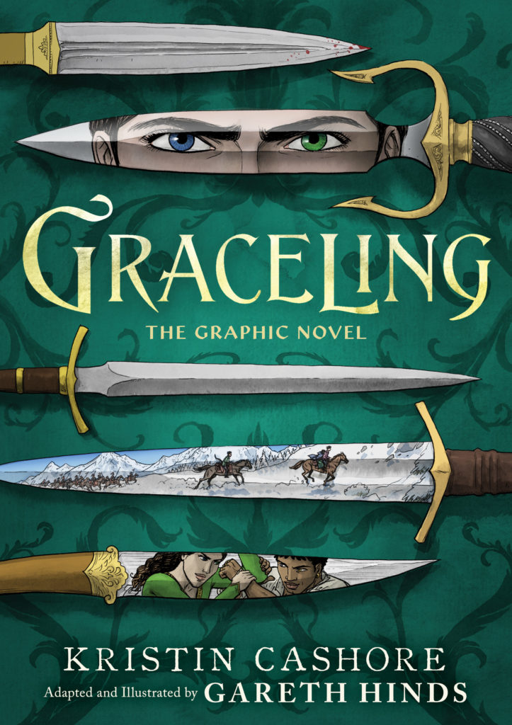 Graceling GN Final US front cover Clarion HMH 1