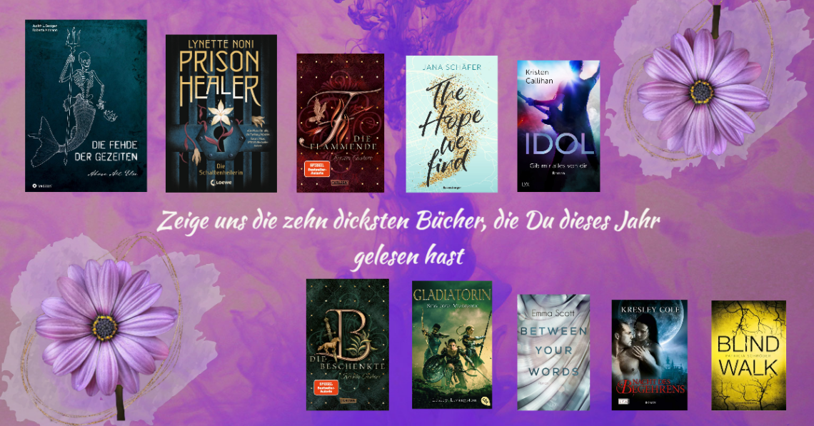Top Ten Thursday: Dicke Schinken 2022 11 TTT Dicke Buecher